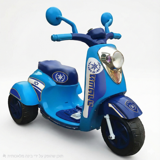 אופנוע ווספה משטרה ממונע {6V}